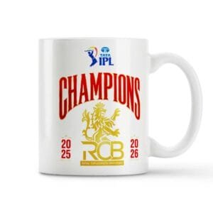 RCB Champions 2025-26 Fan Mug