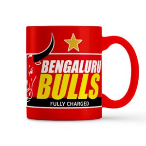 Bengaluru Bulls Fan Ceramic Mug | Kabaddi Team Coffee