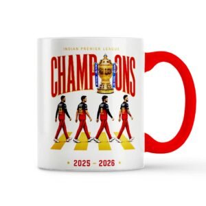 RCB Back-to-Back Champions Mug 2025-2026