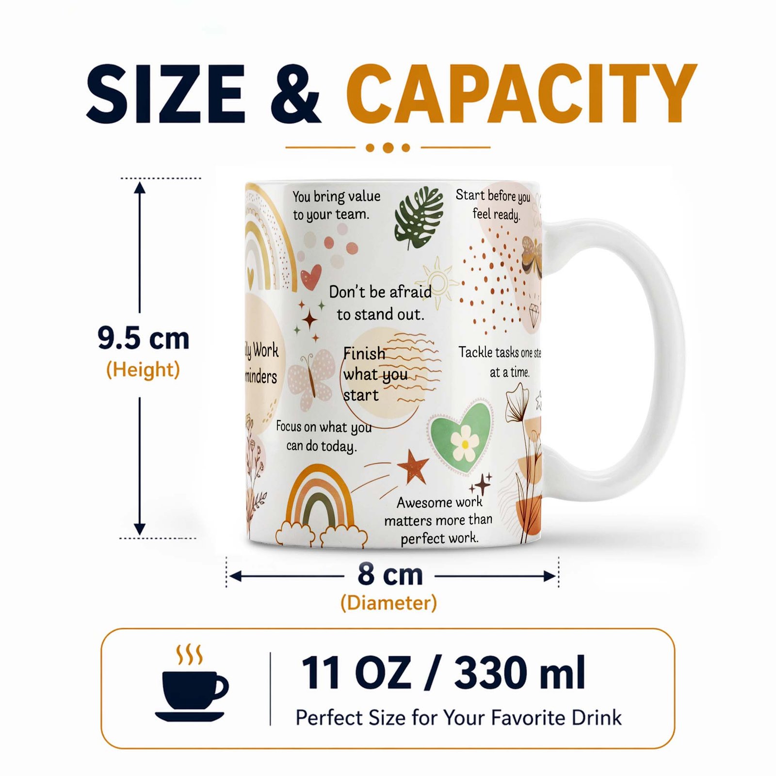 Size Capacity 17