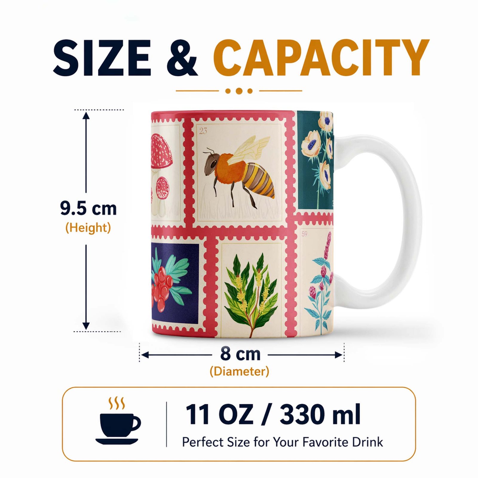 Size Capacity 21