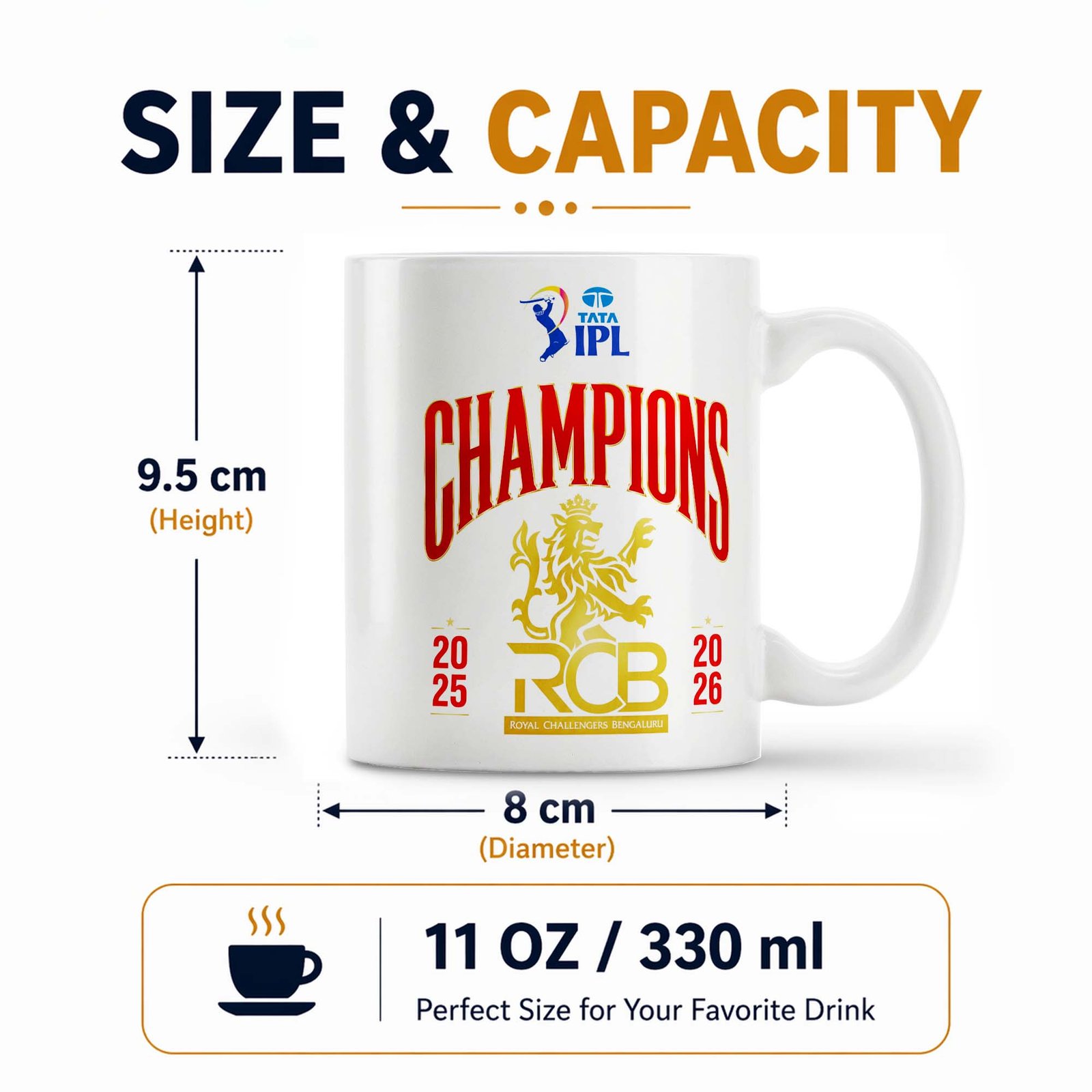Size Capacity 31