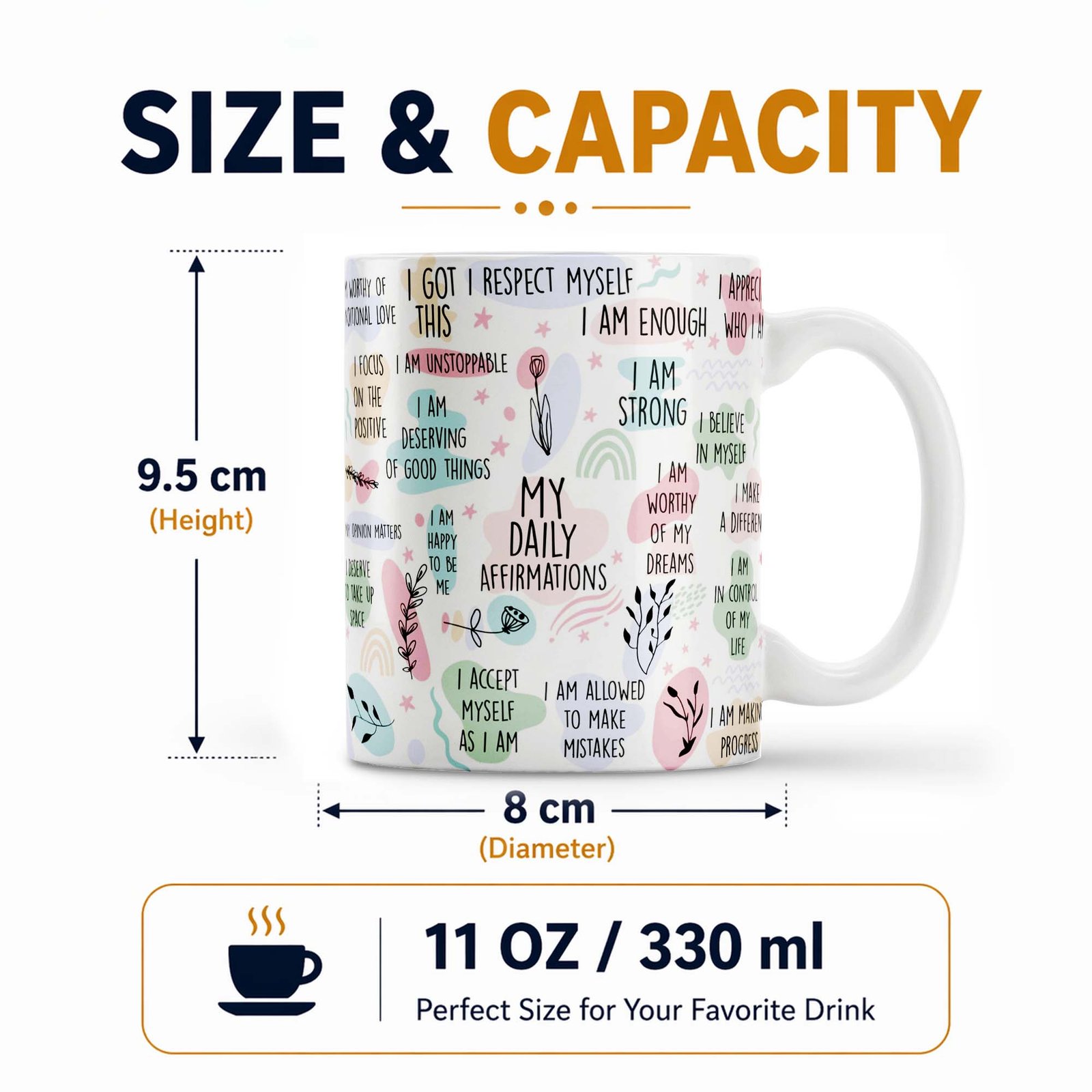 Size & Capacity Size Capacity 4