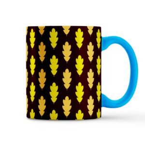 Autumn Oak Leaves Ceramic Mug